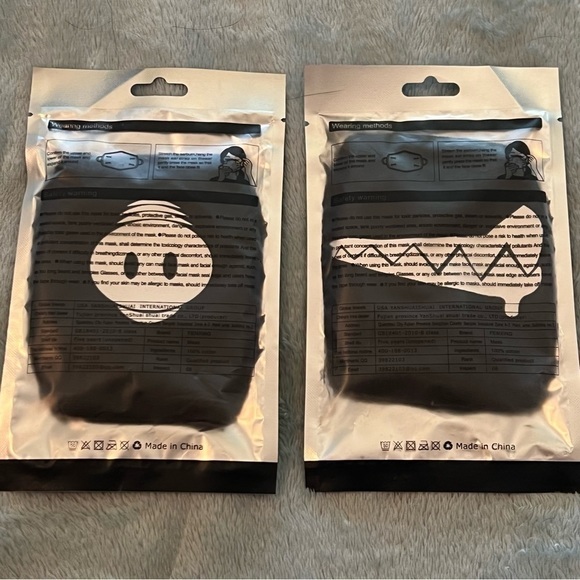 Other - Kids Cotton Face Masks - Set of 2